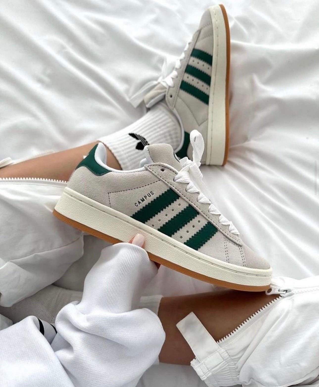 ADIDAS campus Green Grey