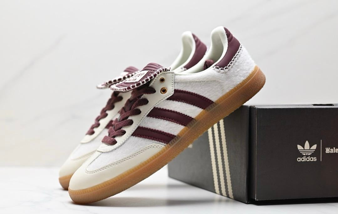 Adidas Samba Nylon Wales Bonner Cream White Sneakersbyava Adidas Samba Nylon Wales Bonner Cream White Sneakersbyava