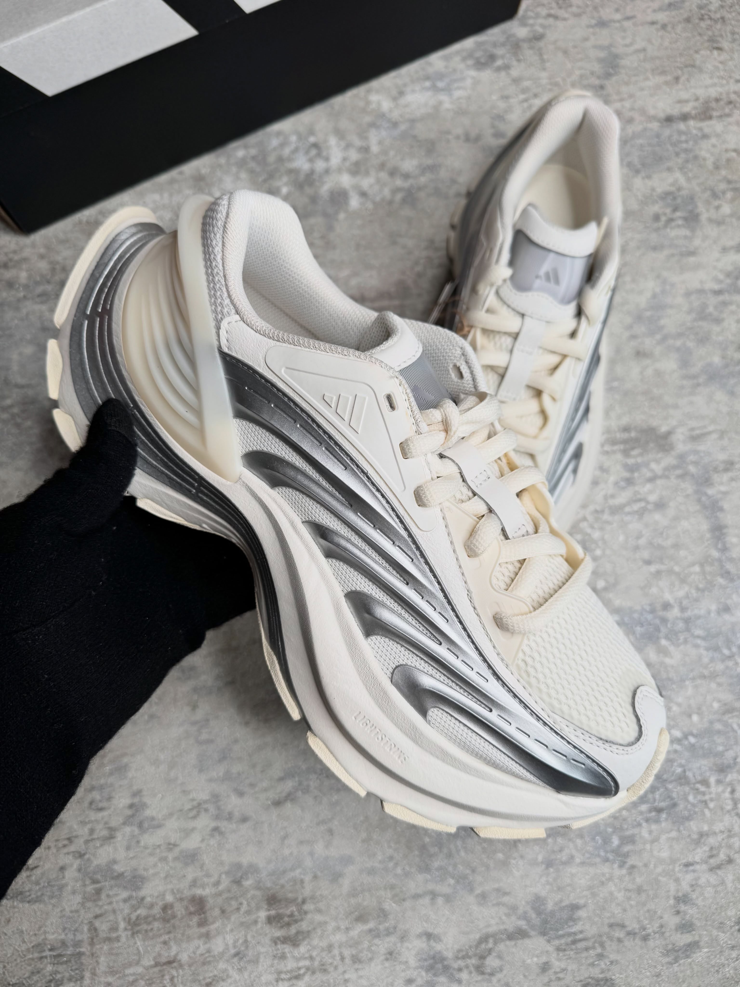 Adidas — White Chunky Sneaker