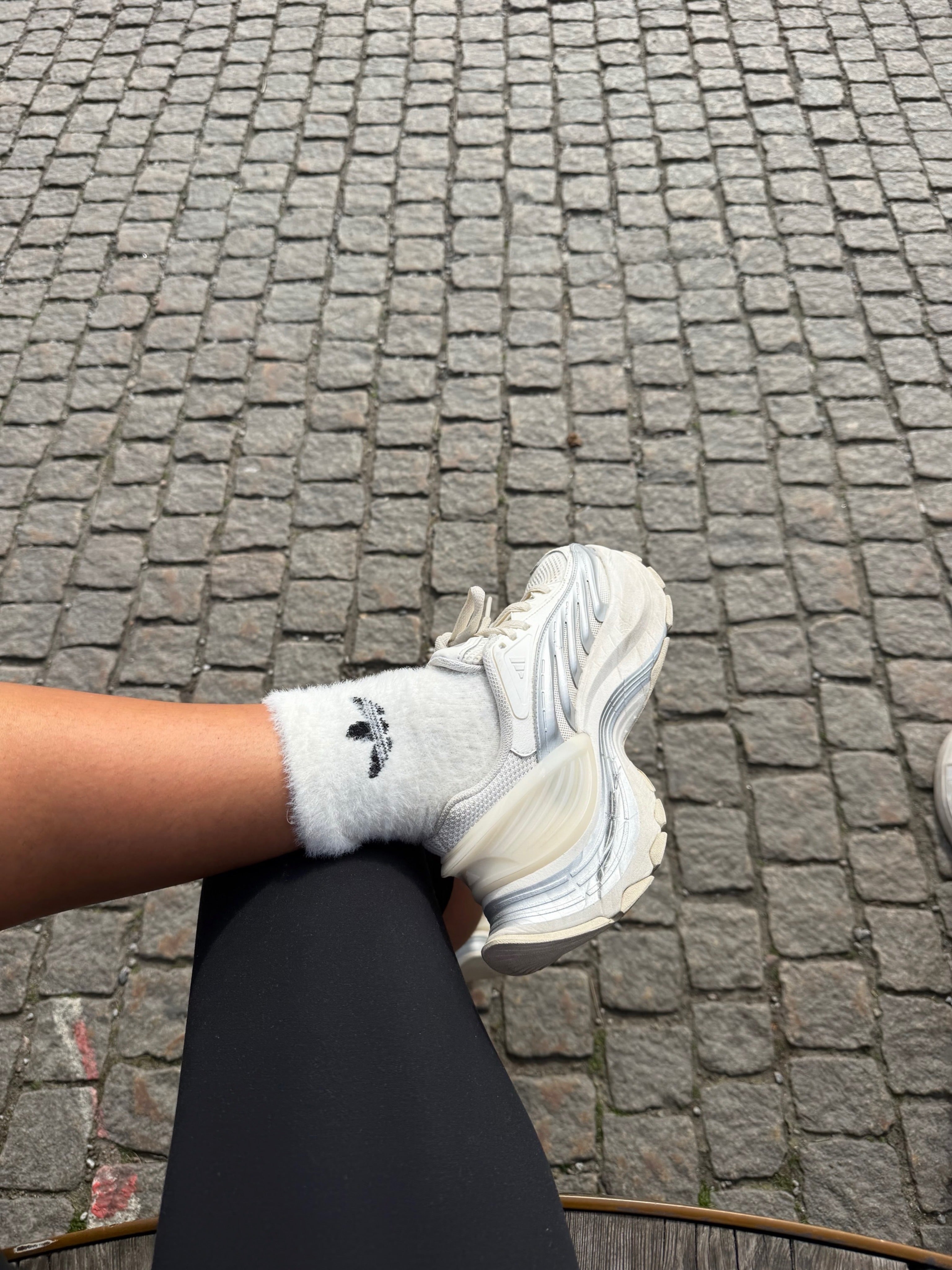 Adidas — White Chunky Sneaker