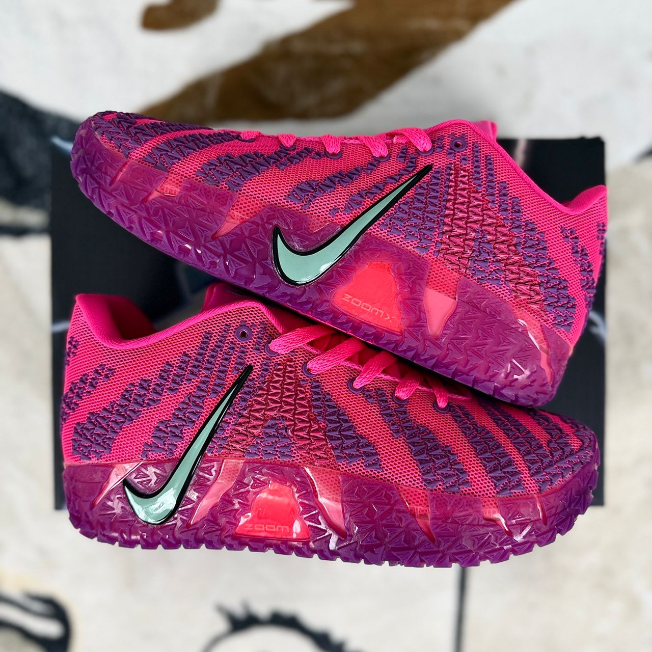 Nike Basketball Low – Pink/Purple