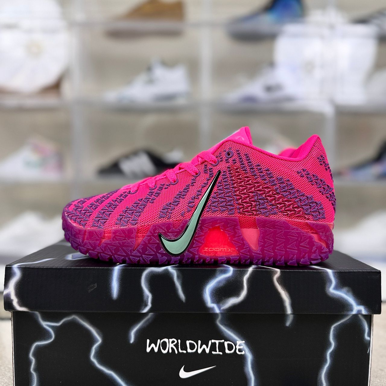 Nike Basketball Low – Pink/Purple