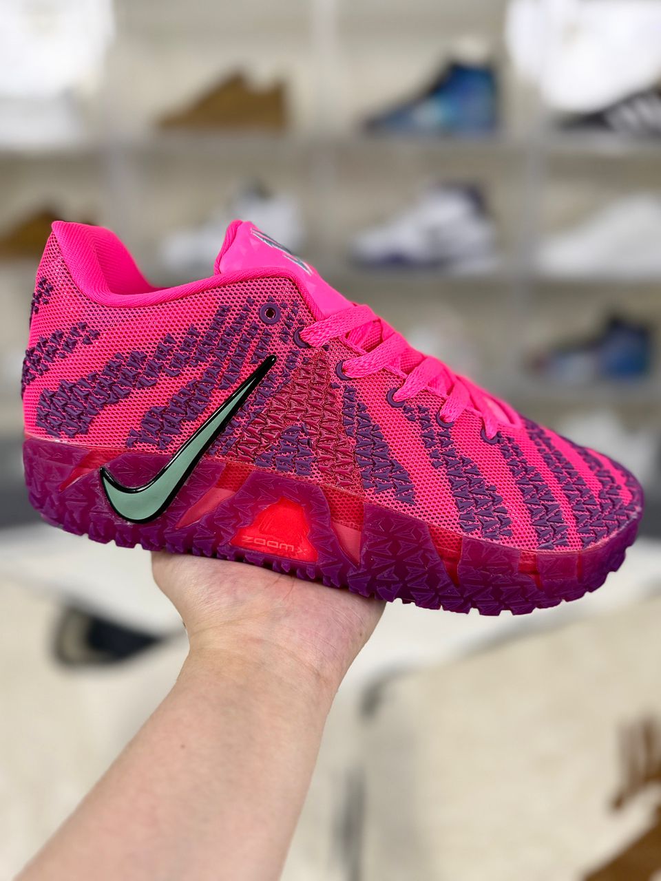 Nike Basketball Low – Pink/Purple