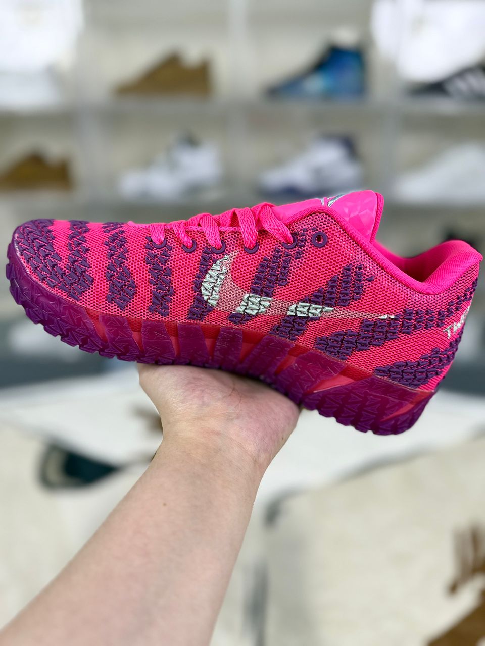 Nike Basketball Low – Pink/Purple