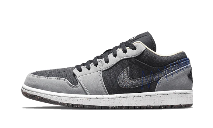 Air Jordan 1 Low 'Crater Black Grey'