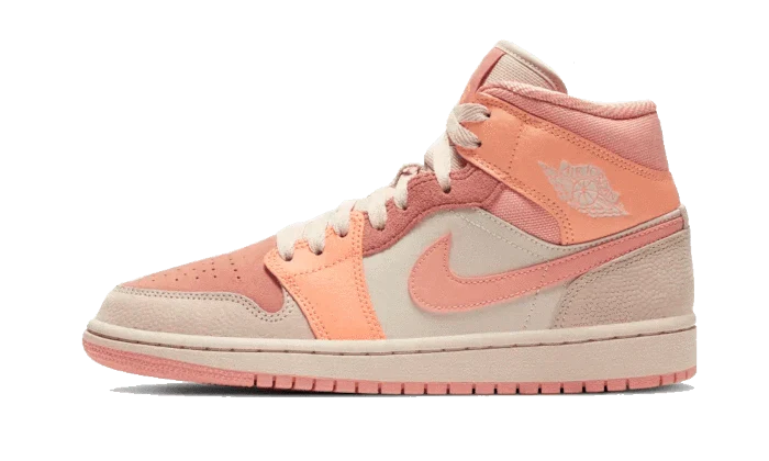 Air Jordan 1 Mid Apricot Orange
