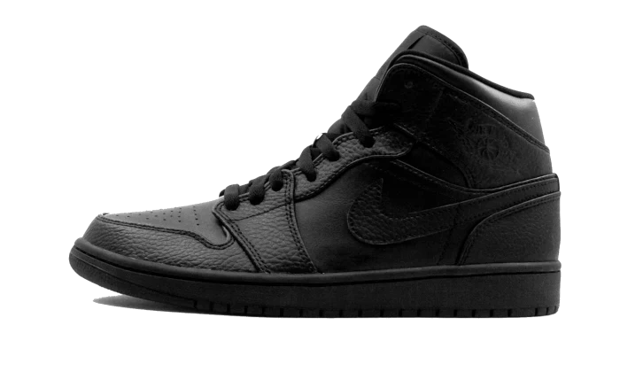 Air Jordan 1 Mid 'Triple Black'