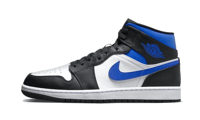 Air Jordan 1 Mid 'White Black Royal'