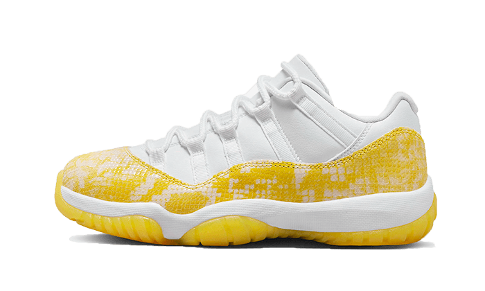 Air Jordan 11 Low Yellow Snakeskin
