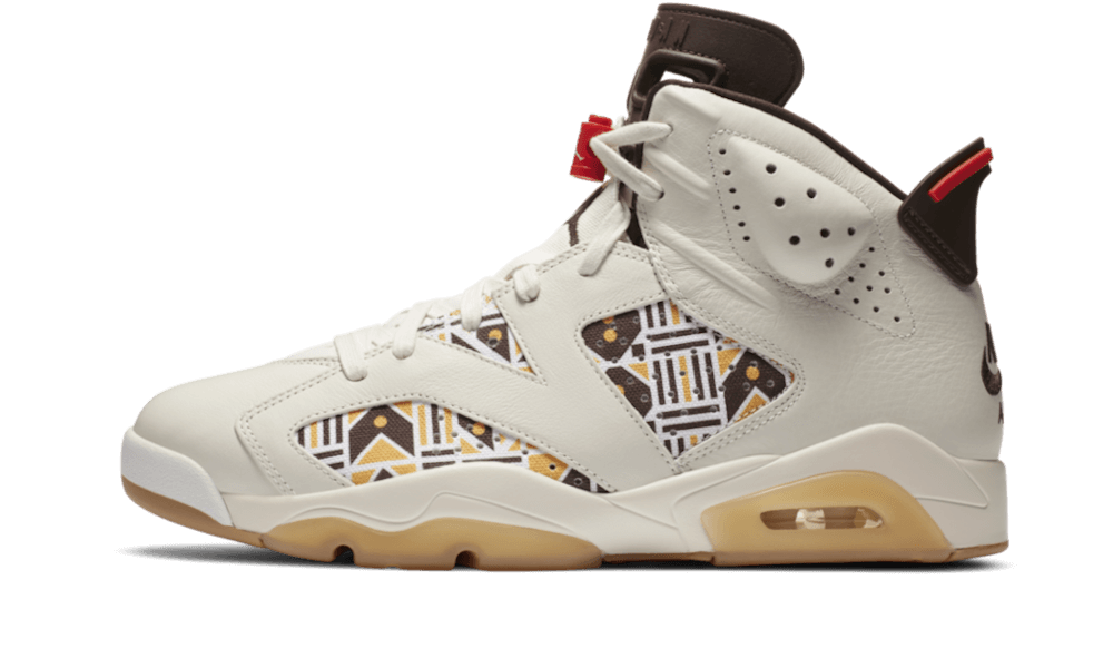 Air Jordan 6 Retro Quai 54 Sail Brown