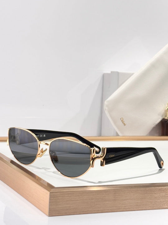 Chloé — Cat-Eye Metal Sunglasses