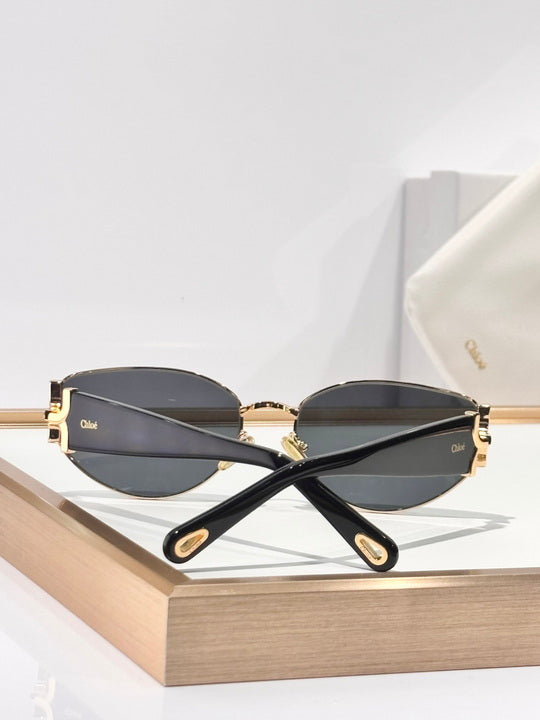 Chloé — Cat-Eye Metal Sunglasses