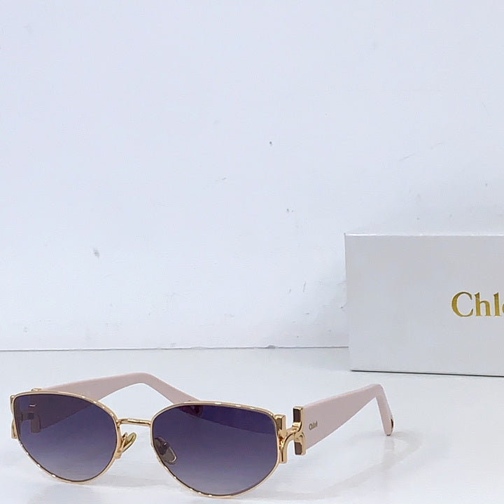 Chloé — Cat-Eye Metal Sunglasses