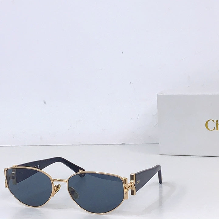 Chloé — Cat-Eye Metal Sunglasses