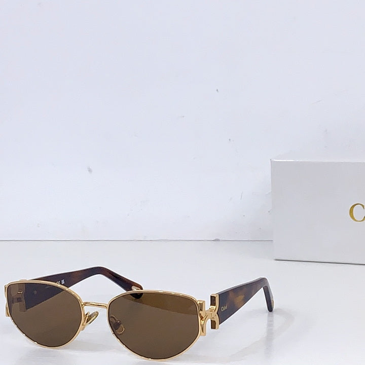 Chloé — Cat-Eye Metal Sunglasses