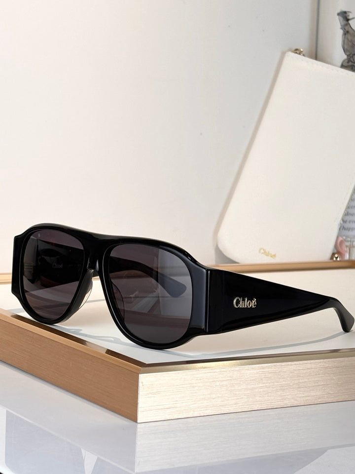 Chloé CH0347S — Oversized Shield Sunglasses