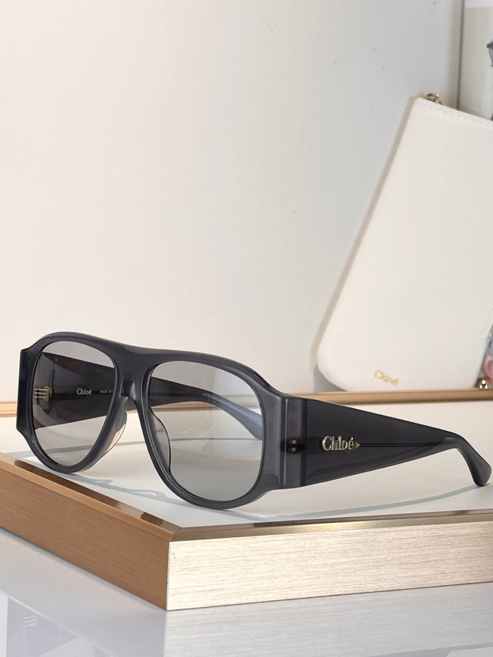 Chloé CH0347S — Oversized Shield Sunglasses