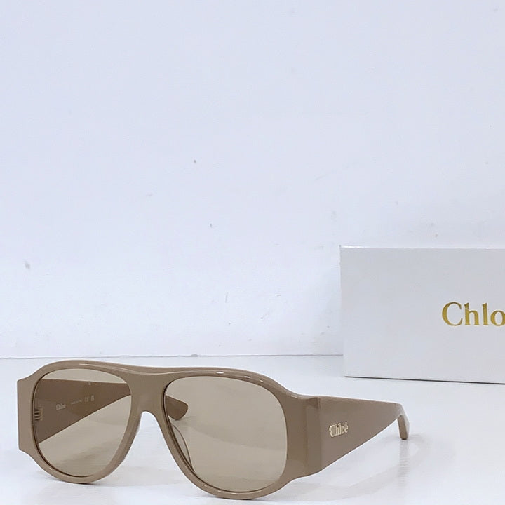 Chloé CH0347S — Oversized Shield Sunglasses