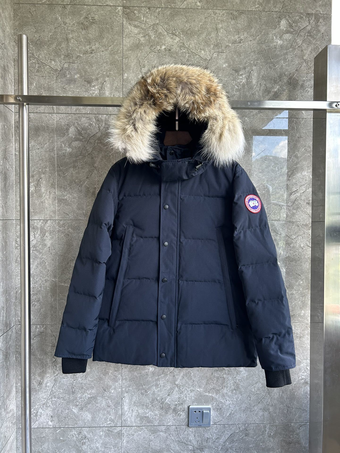 Canada Goose Expedition Parka Navy Blue