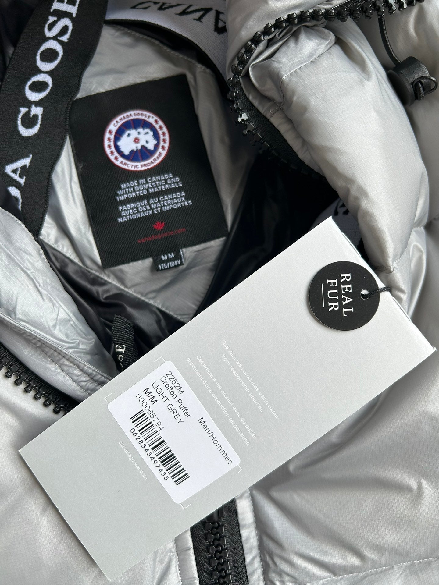 Canada Goose Crofton Puffer – Silver Ice Edition