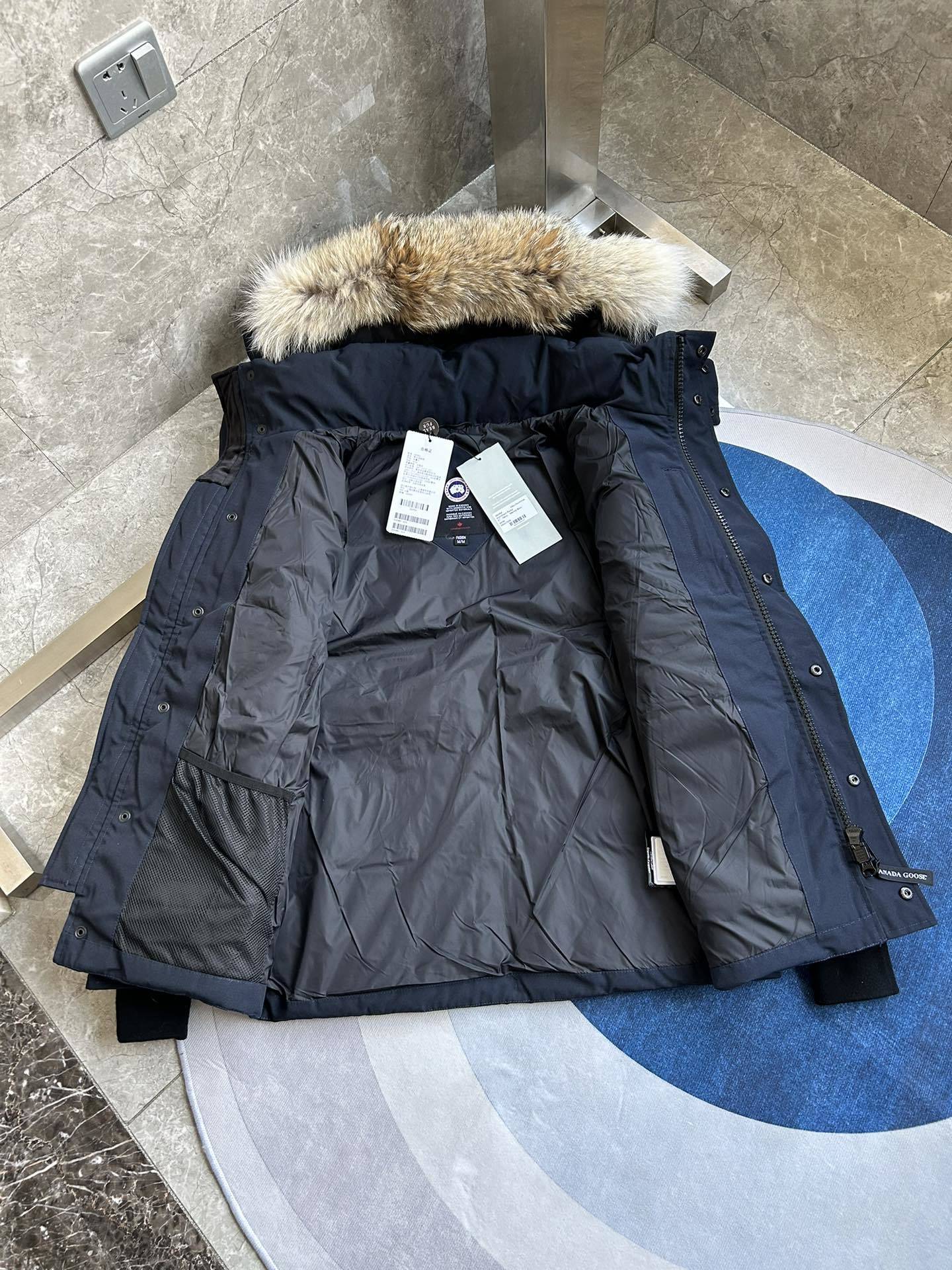 Canada Goose Expedition Parka Navy Blue