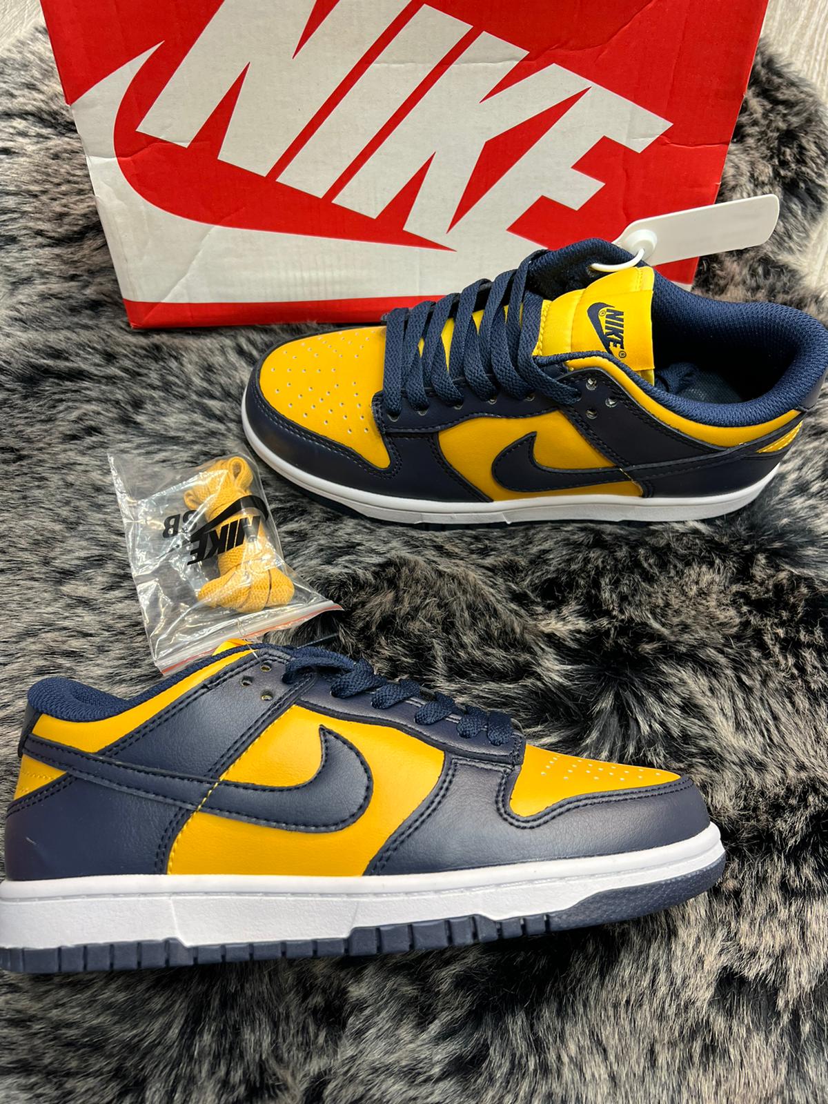 Sneakers - Dunk Bleu jaune