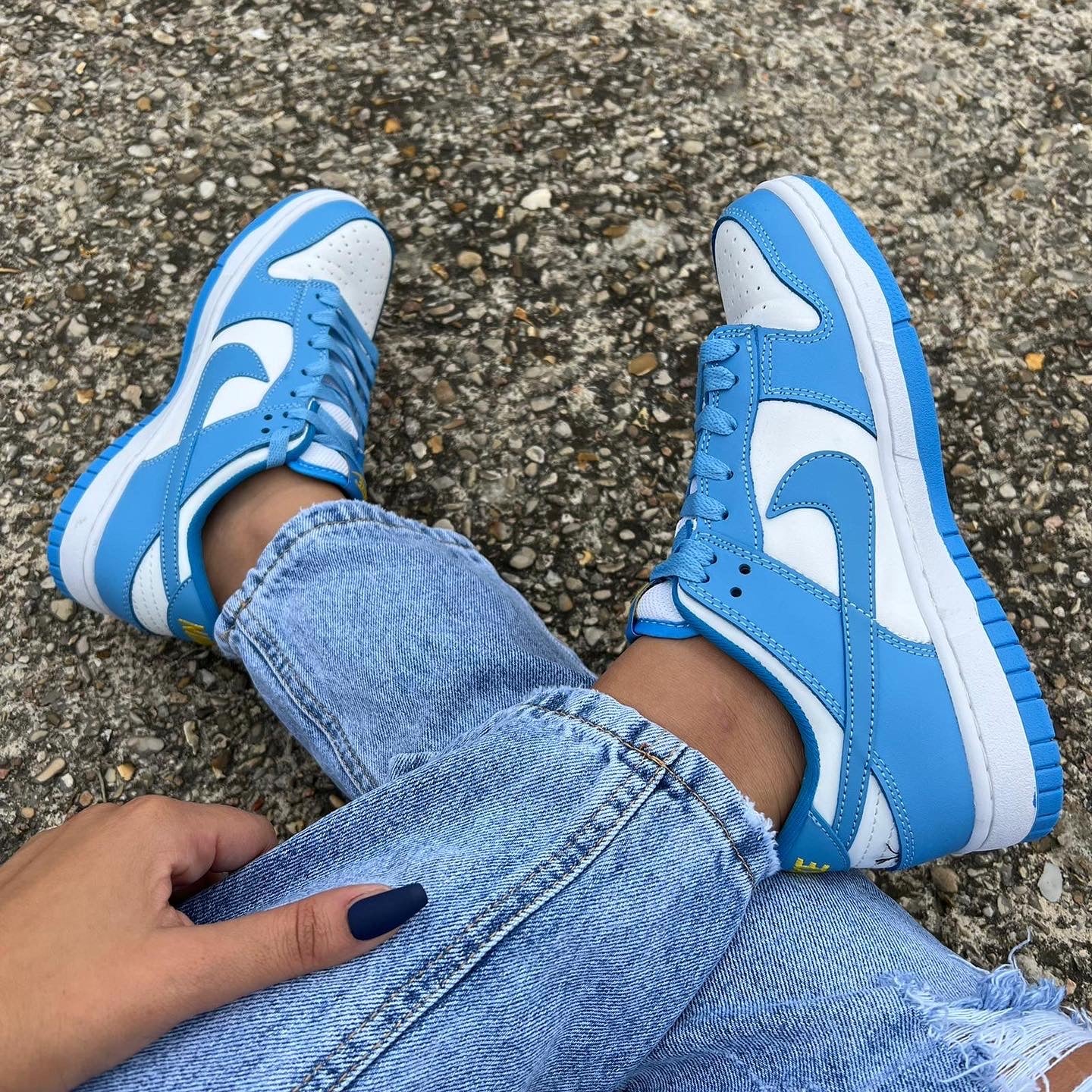 Sneakers - Dunk bleu