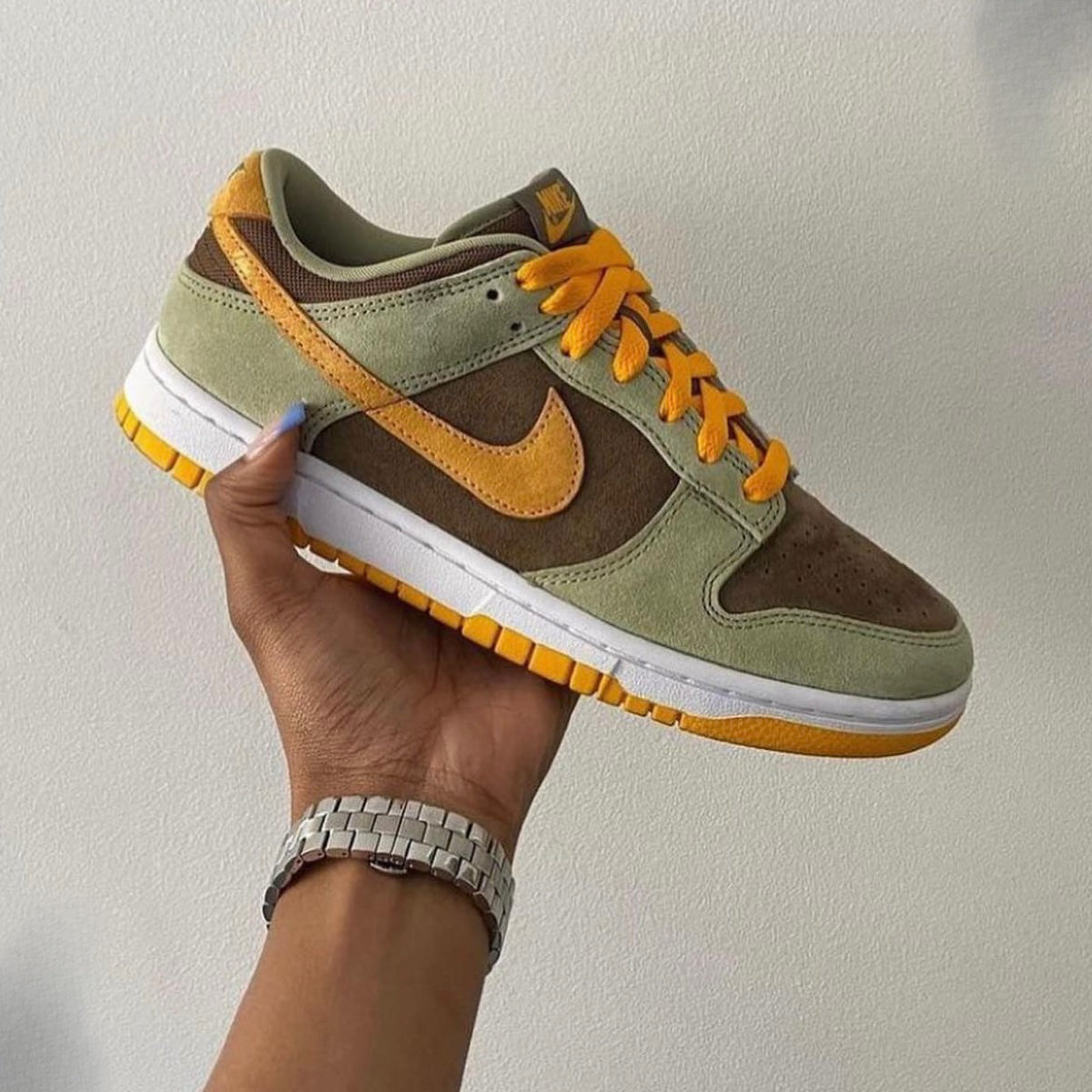 Dunk Low Olive Brown Orange